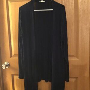 Zenana Outfitters Dark Blue Cardigan